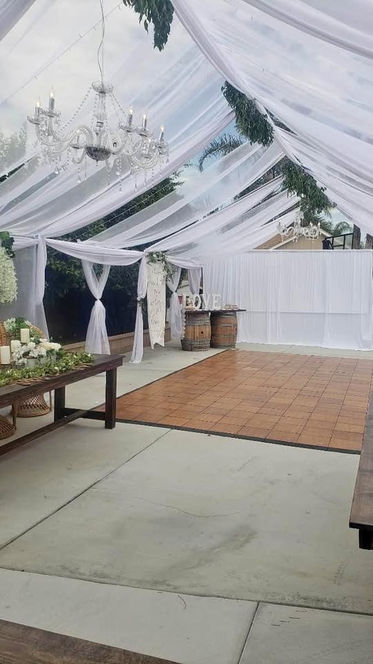 20x20 Commercial Canopy Tent – Open Wall