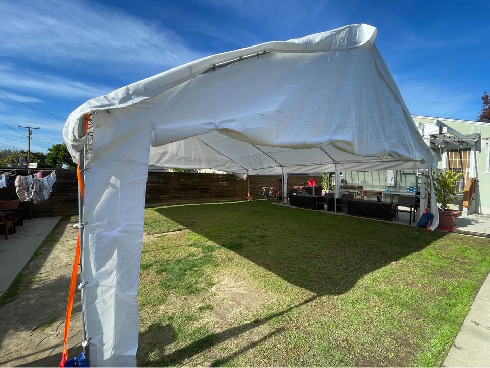 20x30 Commercial Canopy Tent – Open Wall