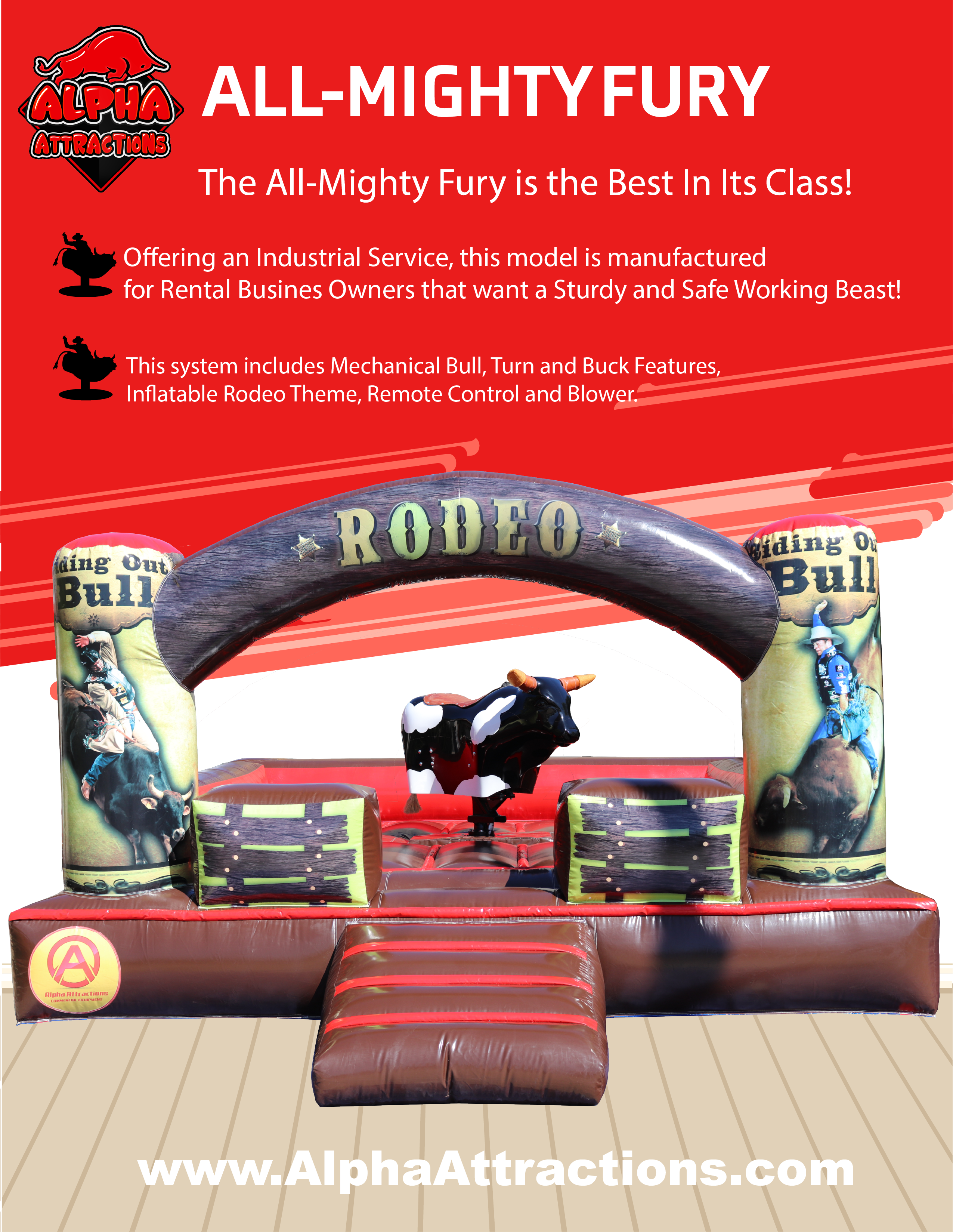 Mechanical Bull – All-Mighty Fury