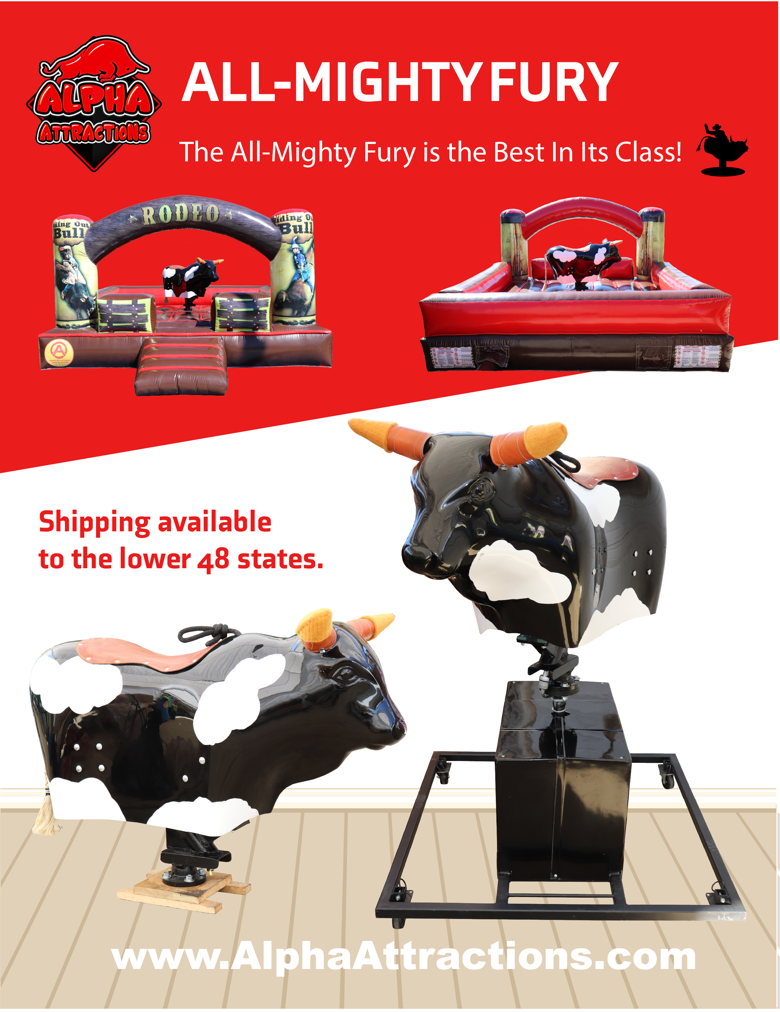 Mechanical Bull – All-Mighty Fury