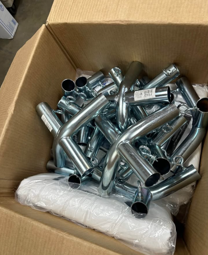 Galvanized Tent Frame Fittings Set